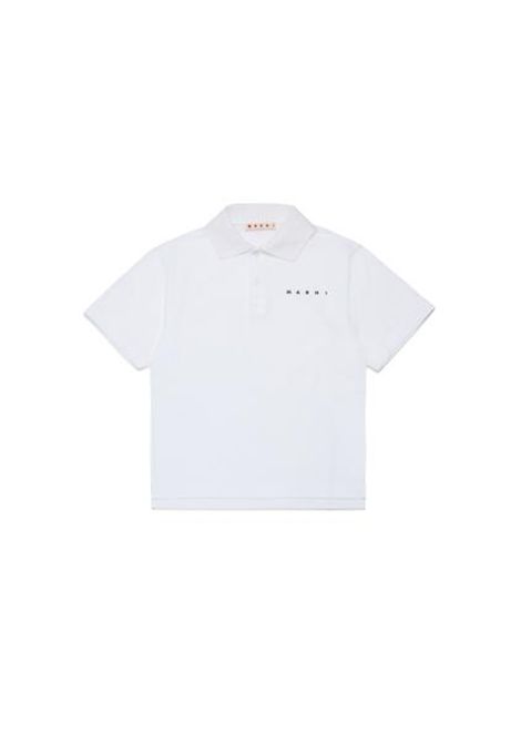 Polo con logo MARNI KIDS | M01770 M00RF0M100